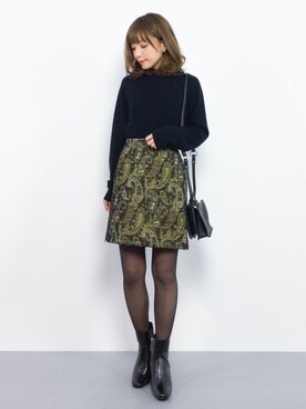 ayumi  sato さん（レディース・155cm）の秋コーディネート