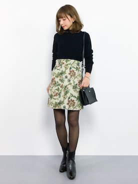 ayumi  sato さん（レディース・155cm）の秋コーディネート