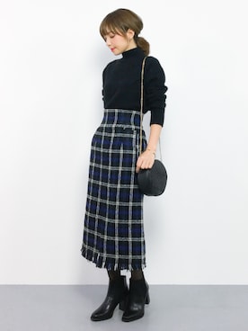 ayumi  sato さん（レディース・155cm）の秋コーディネート