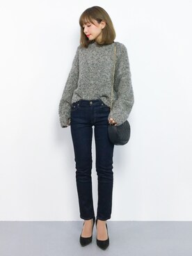 ayumi  sato さん（レディース・155cm）の秋コーディネート