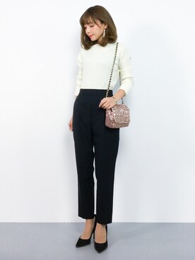 ayumi  sato さん（レディース・155cm）の秋コーディネート