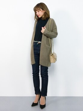 ayumi  sato さん（レディース・155cm）の秋コーディネート