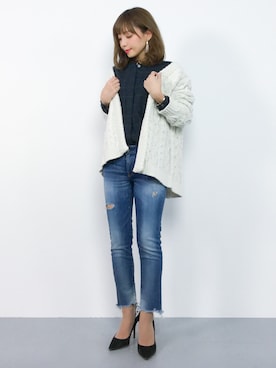 ayumi sato さん(レディース・155cm)の秋コーディネート