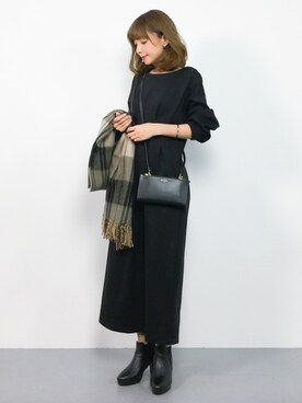 ayumi  sato さん（レディース・155cm）の秋コーディネート