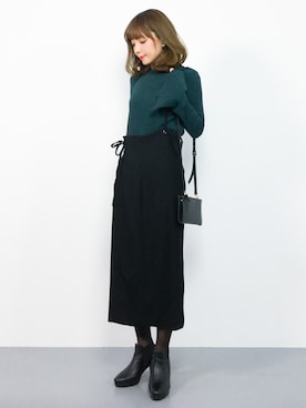 ayumi  sato さん（レディース・155cm）の秋コーディネート