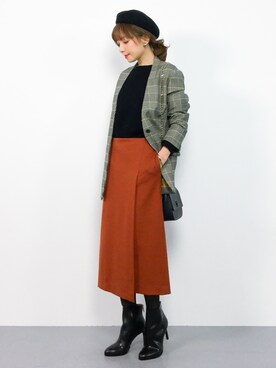 ayumi sato さん(レディース・155cm)の秋コーディネート