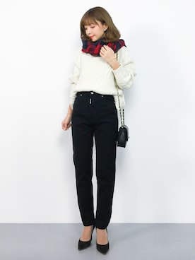 ayumi  sato さん（レディース・155cm）の秋コーディネート