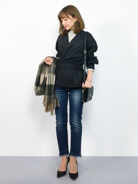 ayumi sato さん(レディース・155cm)の秋コーディネート