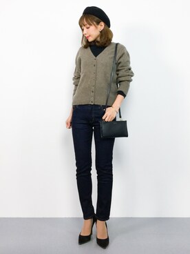 ayumi  sato さん（レディース・155cm）の秋コーディネート