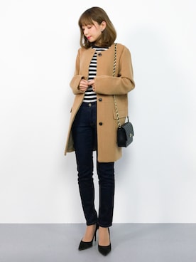 ayumi  sato さん（レディース・155cm）の秋コーディネート