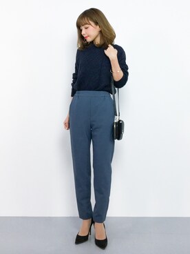 ayumi  sato さん（レディース・155cm）の秋コーディネート