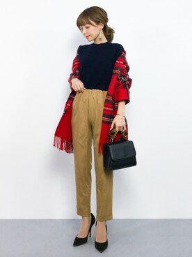 ayumi  sato さん（レディース・155cm）の秋コーディネート