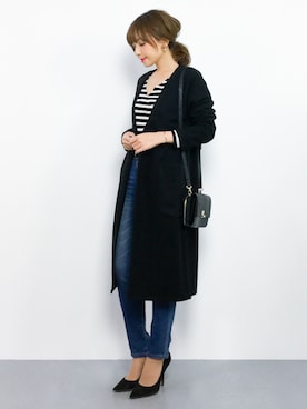 ayumi  sato さん（レディース・155cm）の秋コーディネート