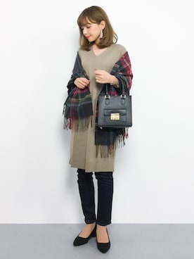 ayumi  sato さん（レディース・155cm）の秋コーディネート