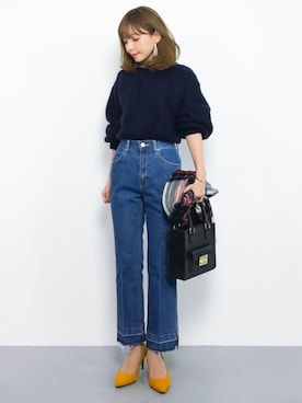 ayumi  sato さん（レディース・155cm）の秋コーディネート