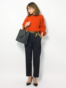 ayumi sato さん(レディース・155cm)の秋コーディネート