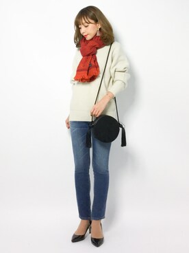 ayumi  sato さん（レディース・155cm）の秋コーディネート