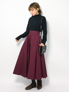 ayumi sato さん(レディース・155cm)の秋コーディネート