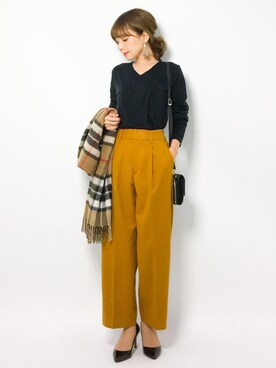 ayumi sato さん(レディース・155cm)の秋コーディネート