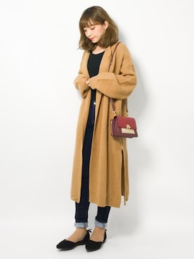 ayumi  sato さん（レディース・155cm）の秋コーディネート