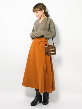 ayumi sato さん(レディース・155cm)の秋コーディネート