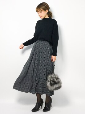ayumi  sato さん（レディース・155cm）の秋コーディネート