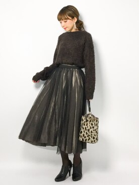 ayumi  sato さん（レディース・155cm）の秋コーディネート