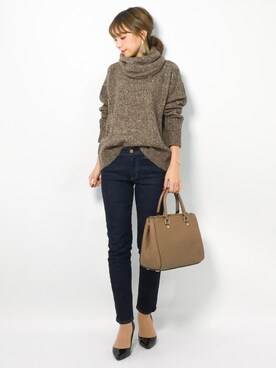 ayumi  sato さん（レディース・155cm）の秋コーディネート