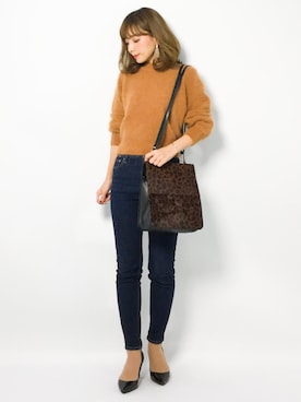 ayumi  sato さん（レディース・155cm）の秋コーディネート