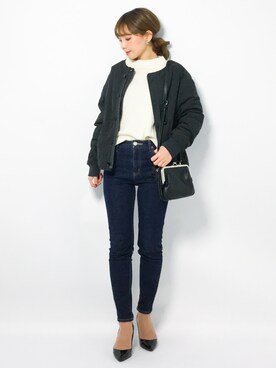 ayumi  sato さん（レディース・155cm）の秋コーディネート