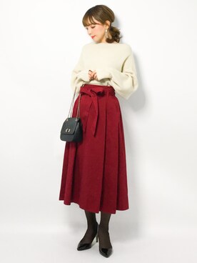 ayumi  sato さん（レディース・155cm）の秋コーディネート