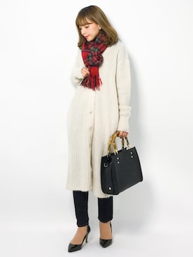 ayumi  sato さん（レディース・155cm）の秋コーディネート