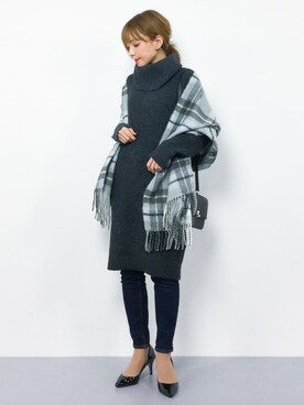 ayumi  sato さん（レディース・155cm）の秋コーディネート