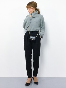 ayumi  sato さん（レディース・155cm）の秋コーディネート