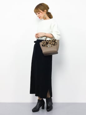 ayumi sato さん(レディース・155cm)の冬コーディネート