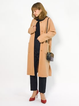 ayumi sato さん(レディース・155cm)の冬コーディネート