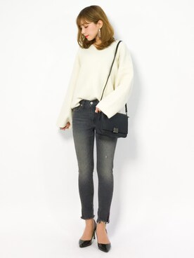 「Altered（オルタード）のアイテム」を使った、ayumi  sato さん（レディース・155cm）の冬コーディネート