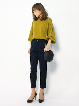 ayumi  sato さん（レディース・155cm）の冬コーディネート