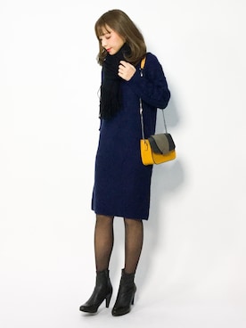 ayumi sato さん(レディース・155cm)の冬コーディネート