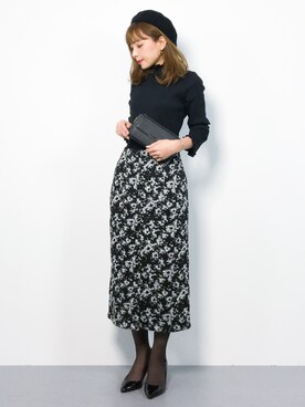 「LuuNa（ルーナ）のアイテム」を使った、ayumi  sato さん（レディース・155cm）の冬コーディネート