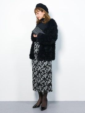 「LuuNa（ルーナ）のアイテム」を使った、ayumi  sato さん（レディース・155cm）の冬コーディネート