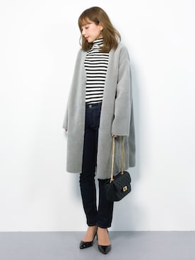 ayumi  sato さん（レディース・155cm）の冬コーディネート