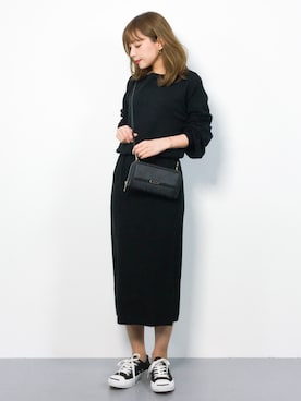 「LuuNa（ルーナ）のアイテム」を使った、ayumi  sato さん（レディース・155cm）の冬コーディネート