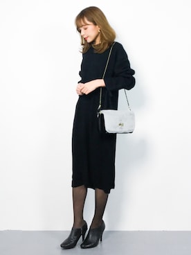 ayumi sato さん(レディース・155cm)の冬コーディネート