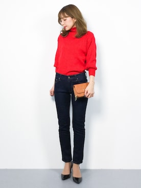 ayumi sato さん(レディース・155cm)の冬コーディネート