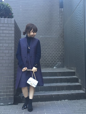 IRIE REIKO🃏さん（レディース・153cm）の冬コーディネート