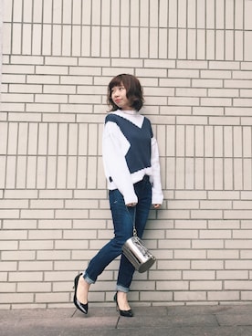 「ヤヌーク」｜IRIE REIKO🃏さん（レディース・153cm）の春コーディネート