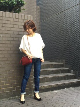 「ヤヌーク」｜IRIE REIKO🃏さん（レディース・153cm）の夏コーディネート