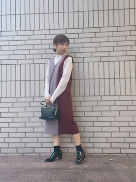 IRIE REIKO🃏さん（レディース・153cm）の秋コーディネート