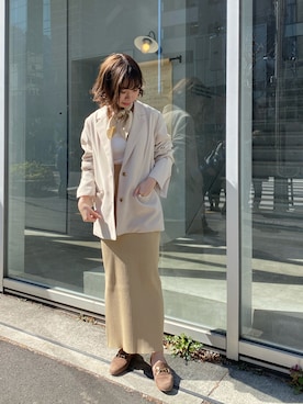 IRIE REIKO🃏さん（レディース・153cm）の春コーディネート